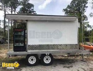 Alcoholic Beverages Vending Trailer with Porch / Beer Tap Concession Trailer