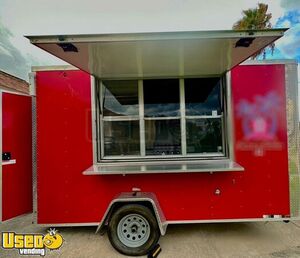2020 - 7' x 12' Kitchen Food Concession Trailer | Street Vending Unit