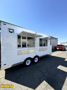 NEW - 2023 8.5' x 16'  Kitchen Food Trailer with Fire Suppression System