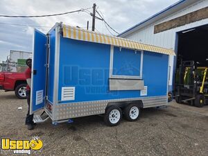 Like New - 2025 7' x 17' Kitchen Food Trailer | Food Concession Trailer
