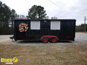 2000 24' Kitchen Food Concession Trailer with Pro Fire System