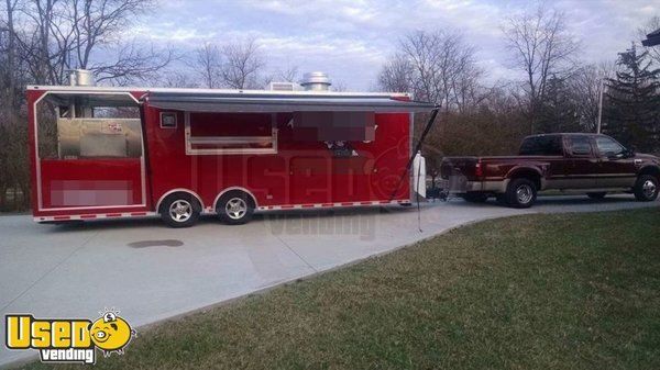 NEW 8.5' x 33  BBQ Concession Trailer