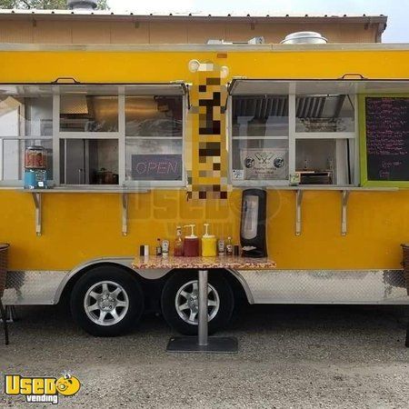 2012 - 16' Mobile Kitchen Food Concession Trailer