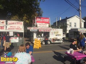 2002 Pace American 8' x 14' Food Concession Trailer with GMC 3500 Truck