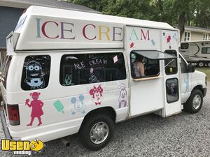 Cute & Clean - 2009 Ford E-350 Mobile Ice Cream Shop - Ice Cream Truck