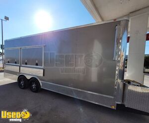 2020 8.5' x 20' Kitchen Food Concession Vending Trailer