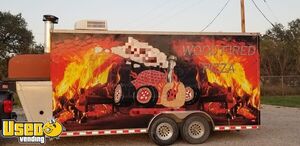 TURN KEY 2011 Pace America 8' x 18'  Wood Fired Pizza Concession Trailer