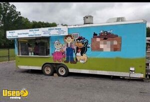 2001 24' Wells Cargo Class 4 Kitchen Food Trailer | Concession Trailer
