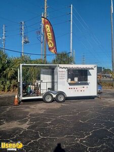 2024 8' x 10' Barbecue Food Concession Trailer with 8' Porch