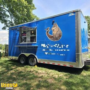 2025 18' Kitchen Food Concession Trailer with Fire Suppression System