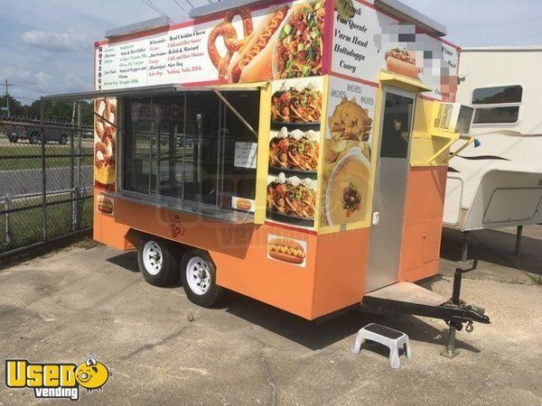 2018 - 8' x 14' Custom Carnival Food Concession Trailer