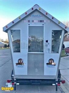 Ready for Business Shaved Ice Concession Trailer / Used Snowball Trailer
