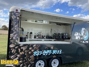 Well Equipped - 7' x 14'  Coffee/Espresso Trailer | Mobile Cafe Trailer