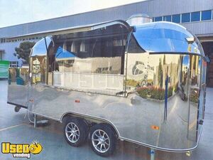 Like New - 2023 7' x 17.5' Kitchen Food Trailer | Concession Trailer
