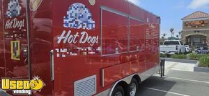 Like New - 2022 8' x 18' Kitchen Food Trailer with Fire Suppression System