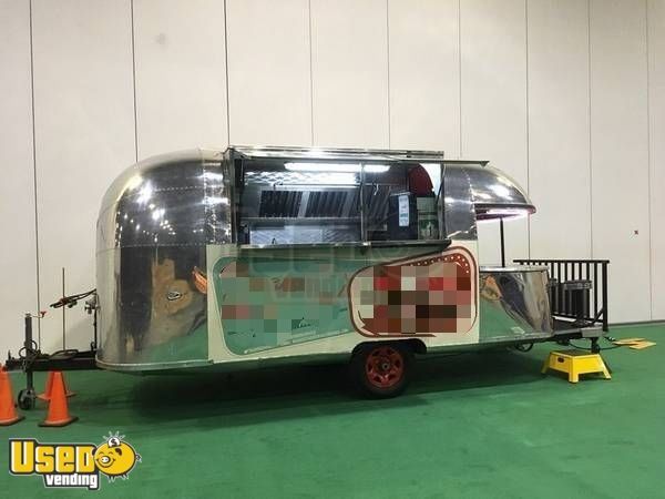 Vintage Airstream Concession Trailer with Patio