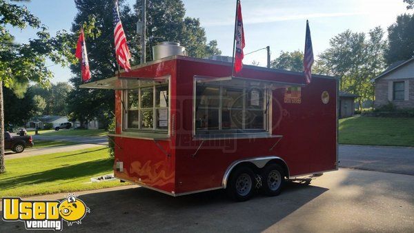 2016 - 8' x 16' Food Concession Trailer