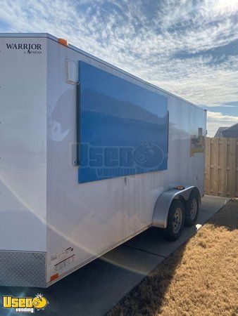 Very Clean Warrior Food Concession Trailer / Used Mobile Street Food Unit