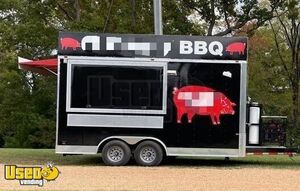 Clean - 2015 - 8.5' x 16' Mobile Street Food Unit-Food Concession Trailer with Pro-Fire