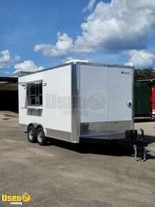 Brand New 2022 - 8.5' x 16' Empty Mobile Food Concession Trailer