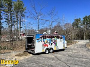 2018 8.5' x 22' Concession Nation Mobile Kitchen Trailer Food Concession Trailer