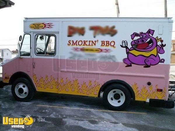 20 Ft. Chevy BBQ Concession Truck