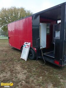 2022 8' x 14' Kitchen Food Concession Trailer with Back Porch
