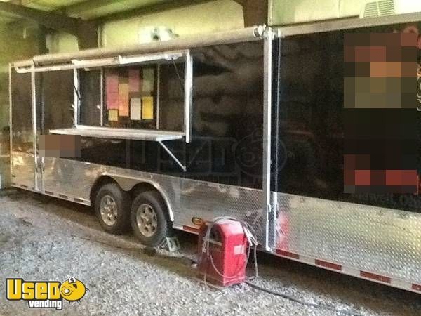 28' Food Concession Trailer Mobile Kitchen