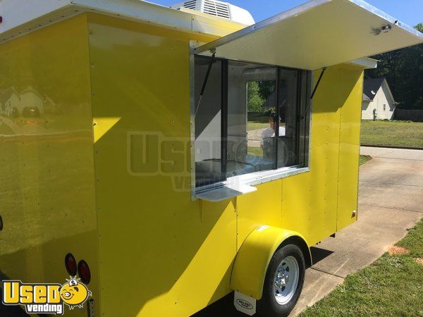 6' x 12' Sno-Pro Shaved Ice Concession Trailer