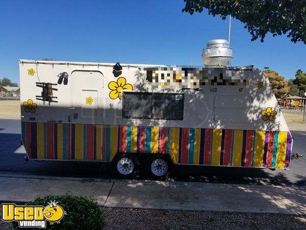 7' x 18' Food Concession Trailer