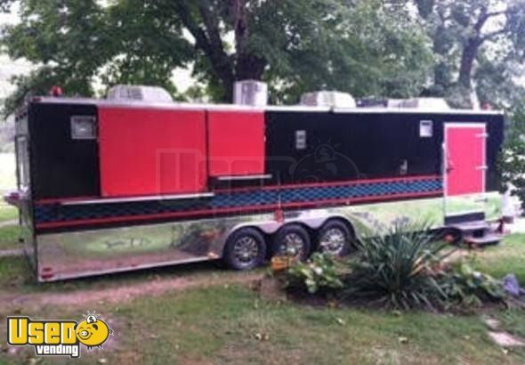 2008-36' Self Contained Triple-Axle Food Concession Trailer