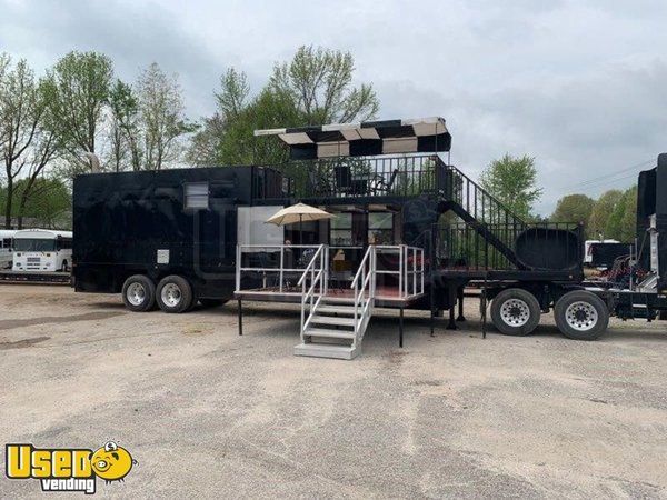 2017 53' 18-Wheeler Custom BBQ Cooking Rig with Patio + Living Quarters