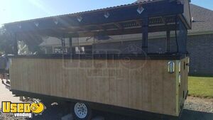 2020 - 7' x 14' Pop Up Outdoor Kitchen Food Concession Trailer