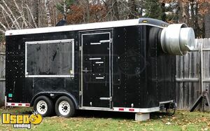 Health Dept Inspected Kitchen Food Trailer with Fire Suppression System