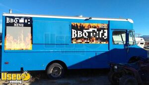 26' Chevrolet P30 Commercial Barbecue Food Concession Truck + Smoker Trailer