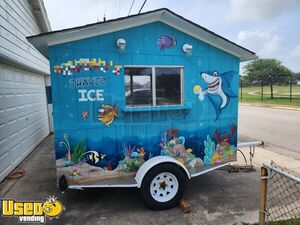 Turnkey - 2018 5' x 9' Shaved Ice Trailer Snowball Concession Unit