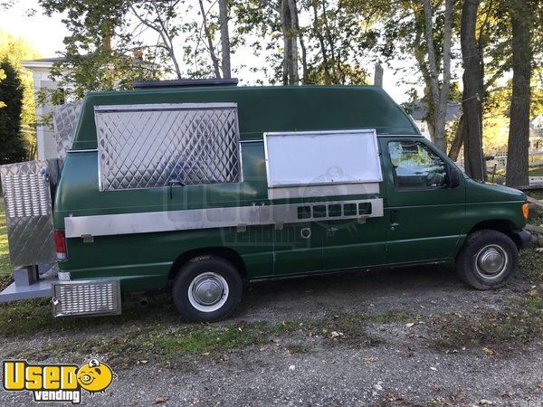 Well-Cared-For 2004 Ford Ecovan Food Truck w/ Pro Fire Suppression System