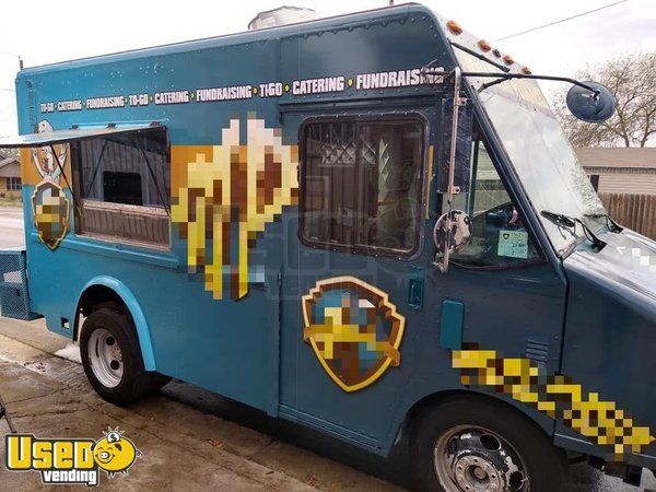 Used GMC Step Van Kitchen Food Truck with Commercial-Grade Equipment.-Works Great