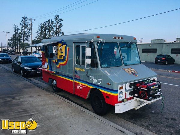 Permitted Chevrolet P30 16' Step Van Espresso Coffee Truck Mobile Cafe