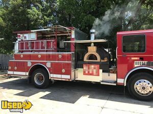 Inspected Spartan Wood-Fired Pizza Fire Truck / Certified Mobile Pizzeria