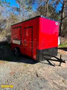 New - 2023 6' x 12' Food Concession Trailer | Mobile Vending Unit