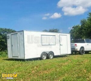 NEW - 2025 8.5' x 20' Empty Concession Trailer DIY Trailer