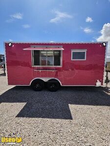 2026 8' x 18' New Build Food Concession Trailer Mobile Vending Unit w/ Bathroom