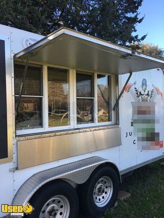 8' x 17' Coffee / Smoothie Concession Trailer