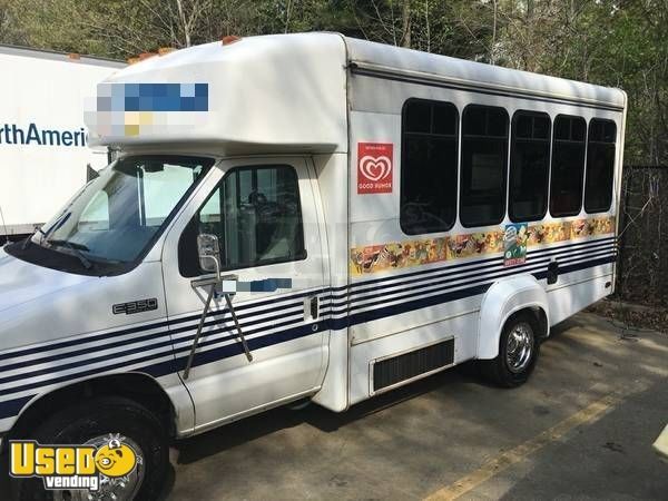 1999 Ford Cutaway Van Ice Cream Truck