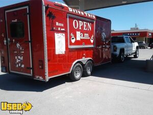 2015 8' x 18' Cargo Craft Expedition Coffee Concession Trailer/Mobile Food Unit