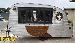 Vintage - 1957 6.5' x 13' Mercury Canned Ham Beverage Trailer