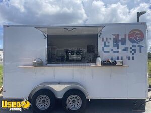 Well Equipped 2022 7' x 14' Coffee-Espresso Concession Trailer Mobile Beverage Unit