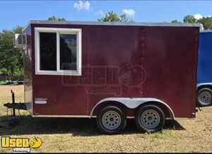 Versatile 2025 7' x 12' Concession Trailer Mobile Vending Unit