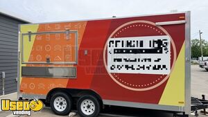 Like New - 2024 8' x 14' Kitchen Food Concession Trailer Mobile vending Unit